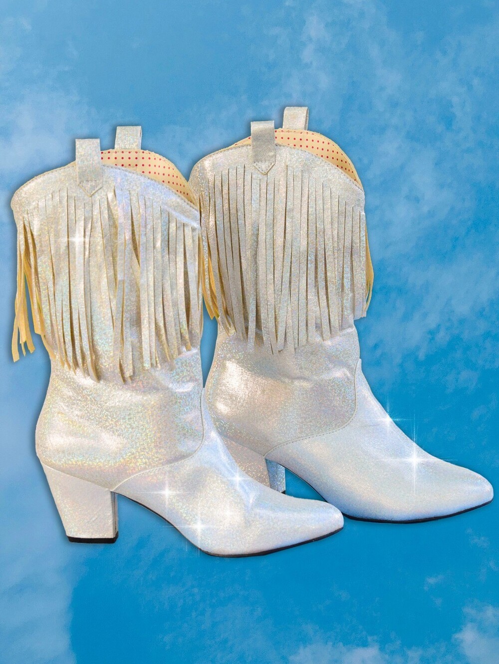 Bait Footwear Holographic (For Real) Cowboy Boots Size 11 - Picture 2 of 8